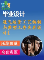 進(jìn)氣歧管工藝編制與典型工序夾具設(shè)計(jì)[3d-proe]【6張cad圖紙、工藝卡片和說明書】
